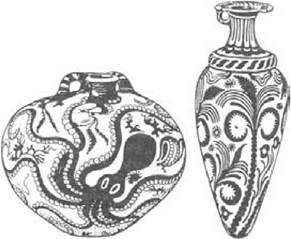 Figure 33 Marine (left) and Floral (right) Style vases