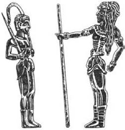 Figure 56 Two figures from the Chieftain Cup