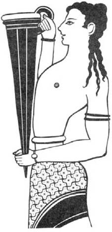 Figure 57 The Cupbearer, from a fresco in the Knossos Labyrinth