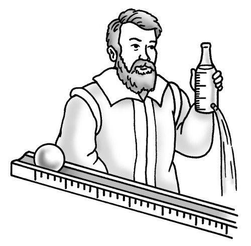 Figure 4-4: Galileo&rsquo;s wine bottle clock.