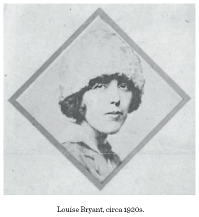 Image: Louise Bryant, circa 1920s.
