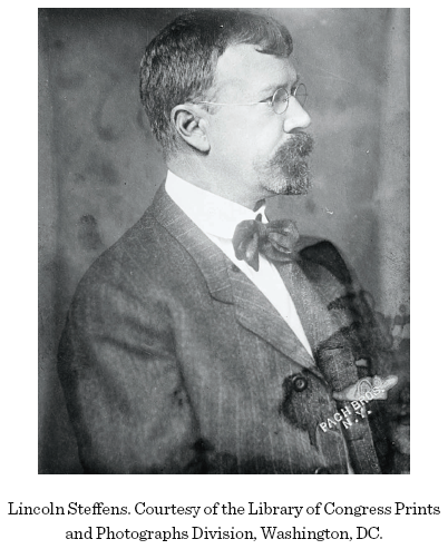 Image: Lincoln Steffens. Courtesy of the Library of Congress Prints and Photographs Division, Washington, DC.