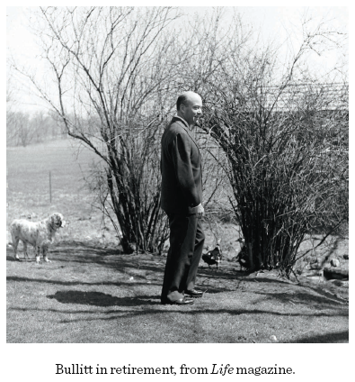 Image: Bullitt in retirement, from Life magazine.