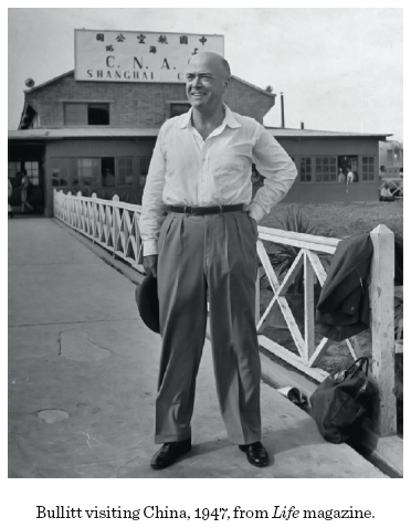 Image: Bullitt visiting China, 1947, from Life magazine.