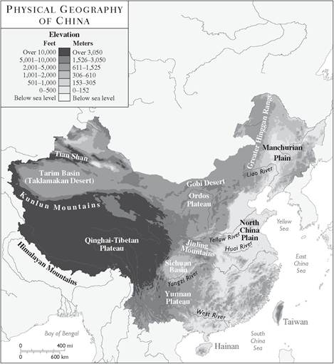 Physical Gegraphy of China Physical Gegraphy of China