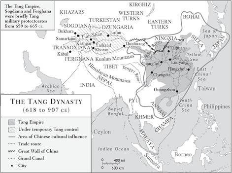 The Tang Dynasty 618 to 907 CE