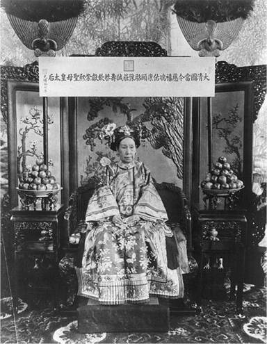 Empress Dowager Cixi rose to power in 1860 when her young son was enthroned as the Tongzhi Emperor. Empress Dowager Cixi rose to power in 1860 when her young son was enthroned as the Tongzhi Emperor.