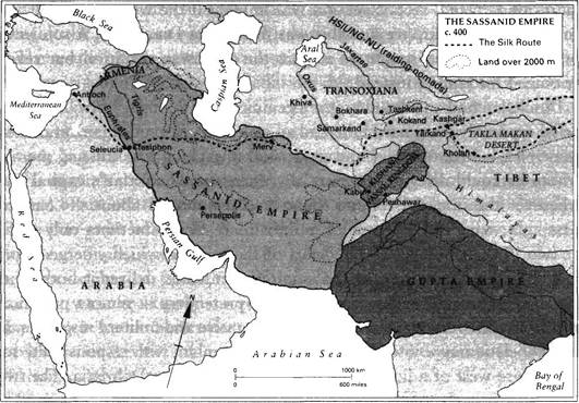 THE SASSANID EMPIRE c. 400