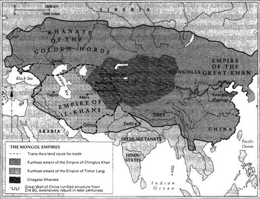 THE MONGOL EMPIRES