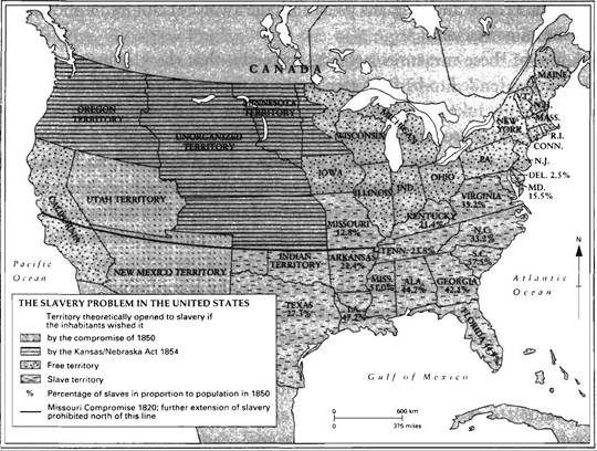 THE SLAVERY PROBLEM IN THE UNITED STATES