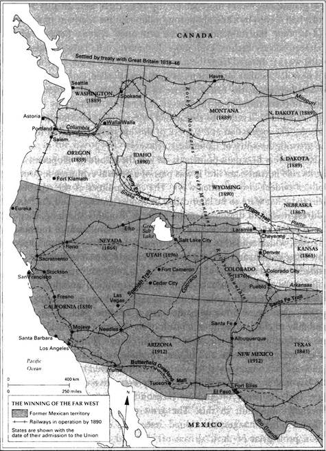 THE WINNING OF THE FAR WEST