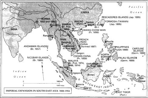 IMPERIAL EXPANSION IN SOUTH-EAST ASIA 1850-1914