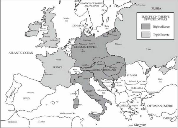 Europe on the Eve of World War I