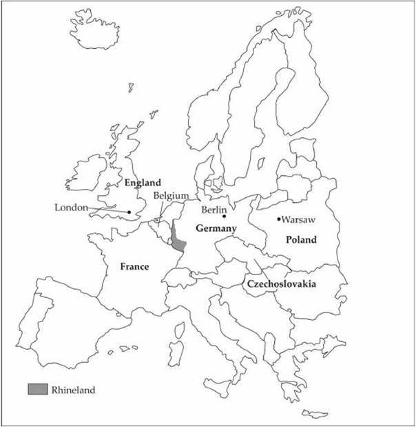 Europe on the Brink of World War II