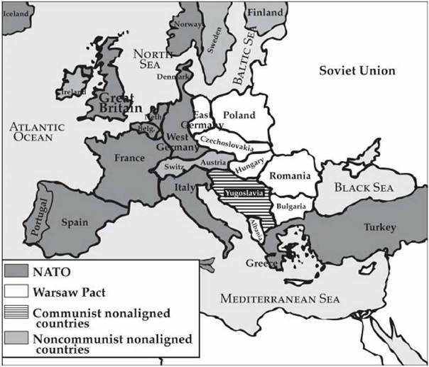 The Cold War in Europe