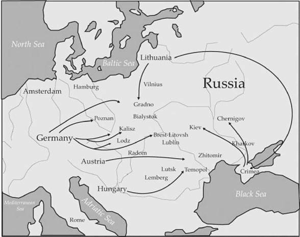 Jewish Immigration to Poland-Lithuania until 1600