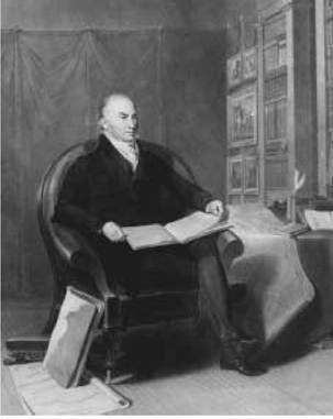 John Quincy Adams. Diplomat, congressman, and sixth president of the United States, depicted in an 1826 engraving by Asher Brown Durand, after a painting by Thomas Sully. library of congress. John Quincy Adams. Diplomat, congressman, and sixth president of the United States, depicted in an 1826 engraving by Asher Brown Durand, after a painting by Thomas Sully. library of congress.