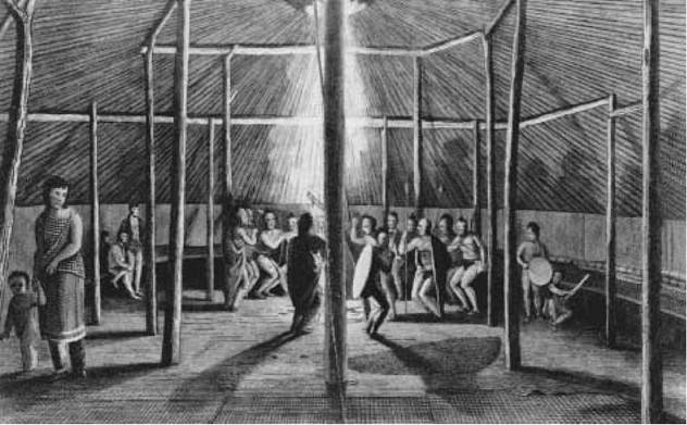 Dog Dance. This picture of a "dog dance” performed by Indians in what is now Kansas is an 1823 engraving by Cephus G. Childs based on a sketch by the artist Samuel Seymour, who accompanied Major Stephen H. Long on an expedition to the American West in 1819. Dog Dance. This picture of a "dog dance” performed by Indians in what is now Kansas is an 1823 engraving by Cephus G. Childs based on a sketch by the artist Samuel Seymour, who accompanied Major Stephen H. Long on an expedition to the American West in 1819.