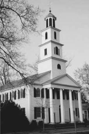 First Presbyterian Church in New Bern, North Carolina. This church, built from 1819 to 1821, was designed by local architect Uriah Sandy in Greek Revival style. First Presbyterian Church in New Bern, North Carolina. This church, built from 1819 to 1821, was designed by local architect Uriah Sandy in Greek Revival style.