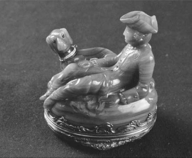 Gold and Agate Snuff Box. Circa 1760.