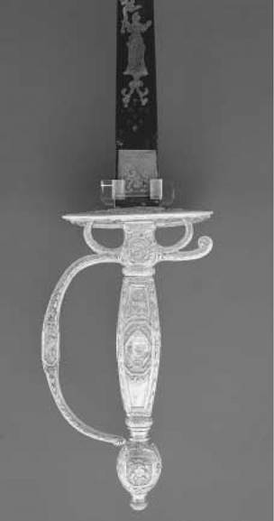 General Pickens's Sword. This sword, presented to General Andrew Pickens, commander of the South Carolina militia during the American Revolution, carries the inscription ". . . to General Pickens, March 9th, 1781.”
