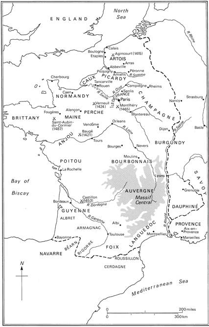 Map 8 France Map 8 France
