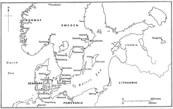 Map 16 Scandinavia and the Baltic Map 16 Scandinavia and the Baltic