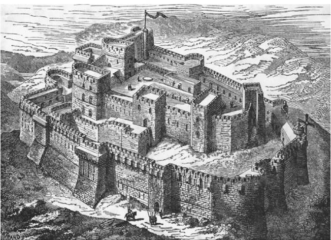 Krak des Chevaliers, Syria. (Pixel That)