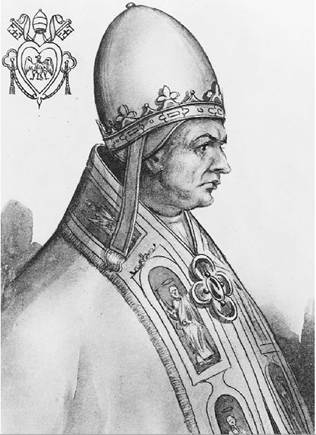 Pope Gregory IX. (Library of Congress)