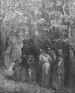 Clergy gathering donations for the holy war. Clergy gathering donations for the holy war.