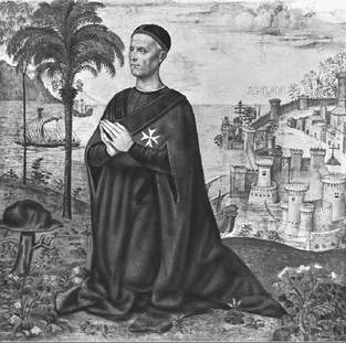 A Knight Brother of the Order of the Hospital, painting by Pinturicchio (1454-1513). (Bettmann/Corbis) A Knight Brother of the Order of the Hospital, painting by Pinturicchio (1454-1513). (Bettmann/Corbis)