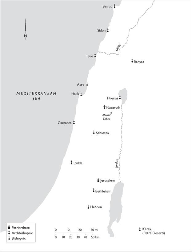 Diocesan organization of the Latin Patriarchate of Jerusalem