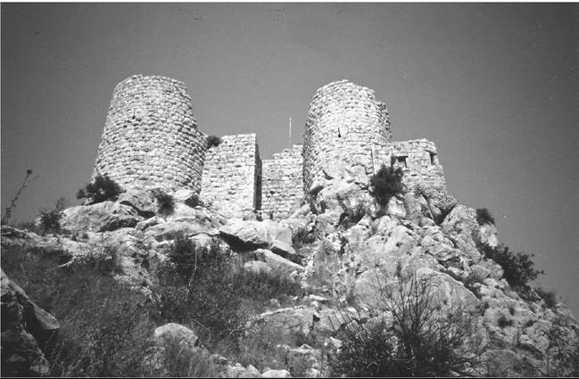 Templar castle of Baghras in Cilician Armenia; it served as the northern Templar headquarters. (Courtesy Alfred Andrea)