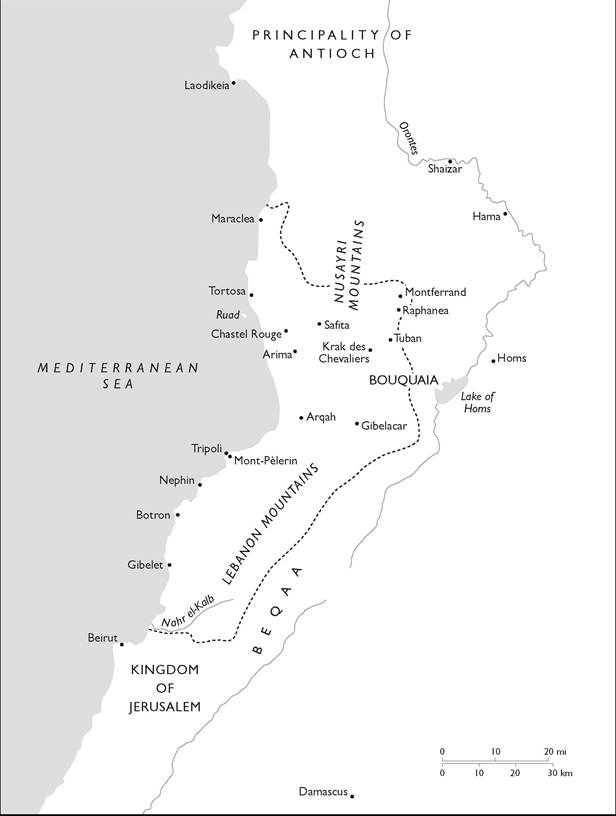 The County of Tripoli in the earlier twelfth century