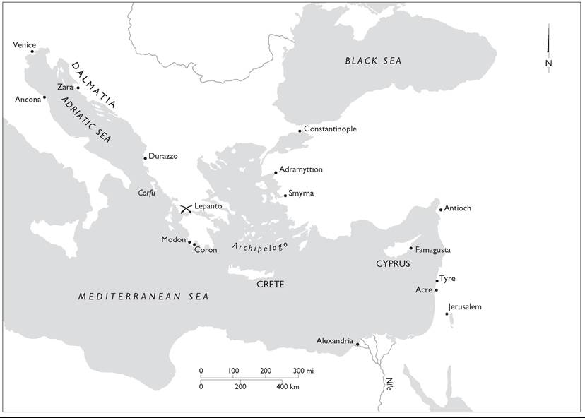 Areas of Venetian crusading and commercial activity in the period of the crusades Areas of Venetian crusading and commercial activity in the period of the crusades