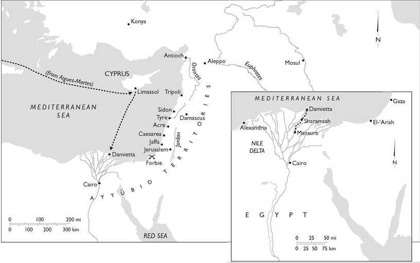 Campaigns of the Crusade of Louis IX of France to the East (1248-1254)